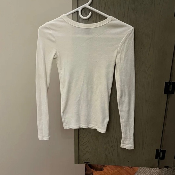 White Long Sleeve Shirt - Picture 1 of 2